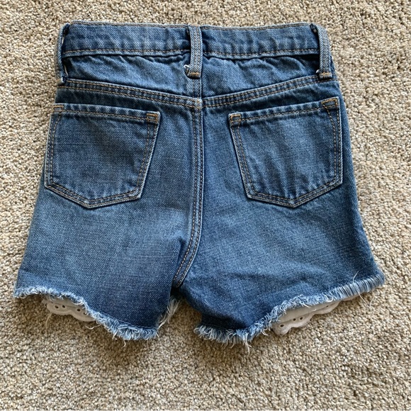 2 pairs of denim shorts 4t - Picture 8 of 8